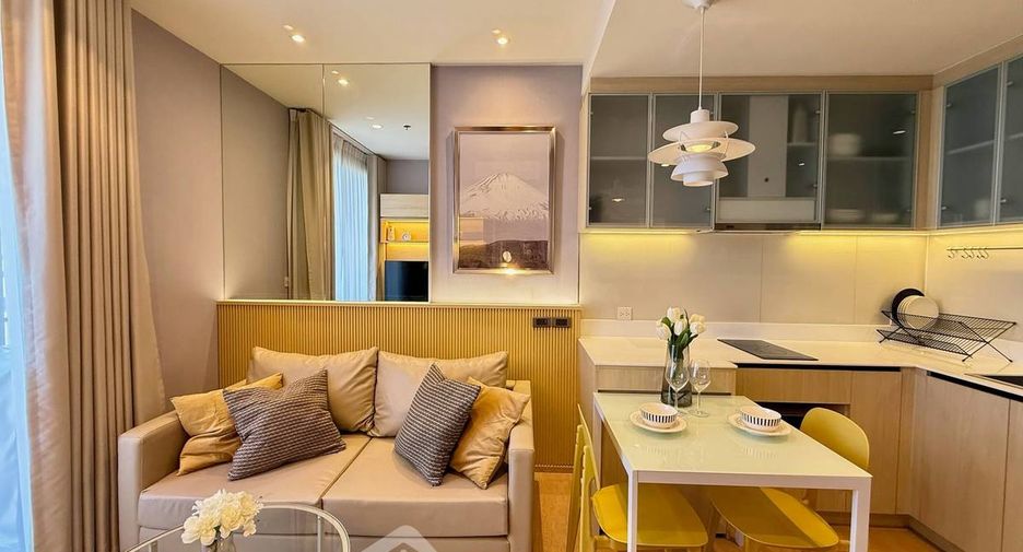 À louer et à vendre 1 chambre condo à Watthana, Bangkok