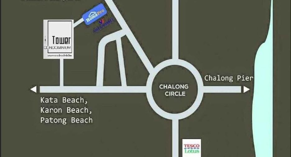 出租 1 卧室 公寓 在 Phuket Town, 普吉