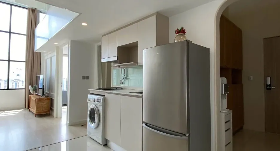 For rent 2 bedrooms condo in Sathon, Bangkok
