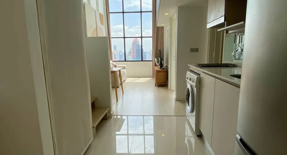 For rent 2 bedrooms condo in Sathon, Bangkok