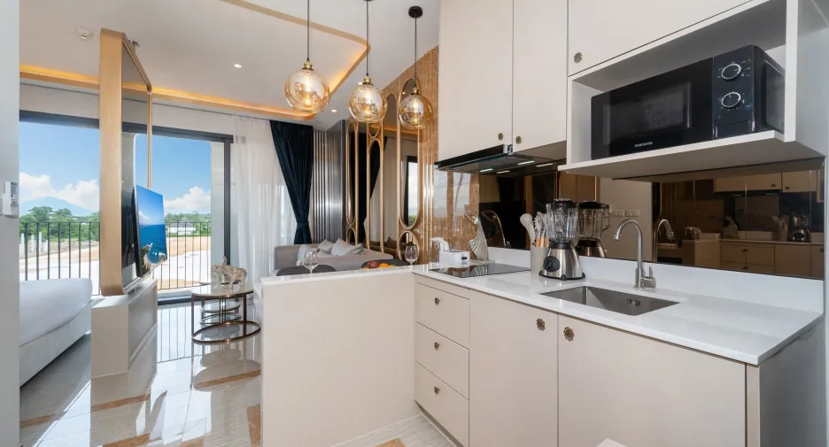 For rent studio condo in Thalang, Phuket