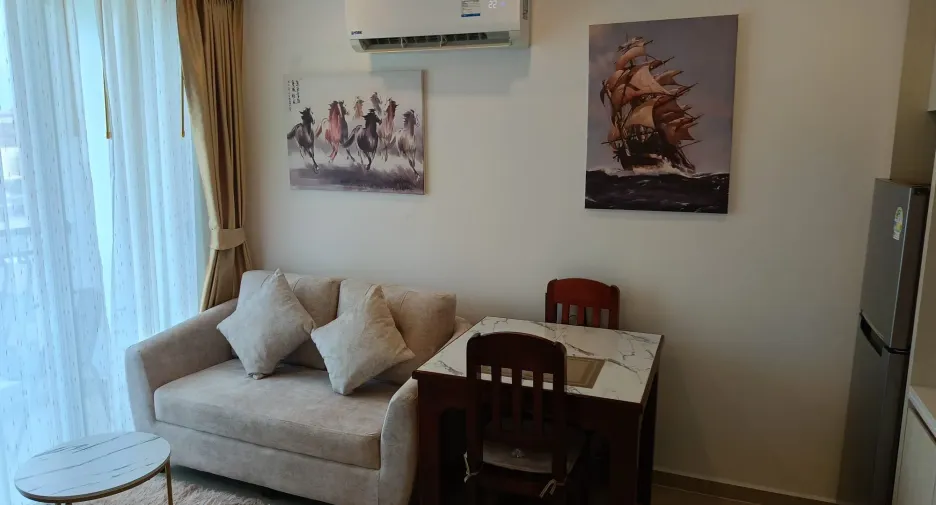 Wohnung zur Miete mit 1 Zimmer in Bang Lamung, Chonburi