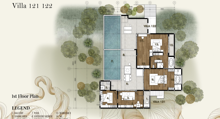 Villa en venta de 1 habitaciones en Mueang Phuket, Phuket