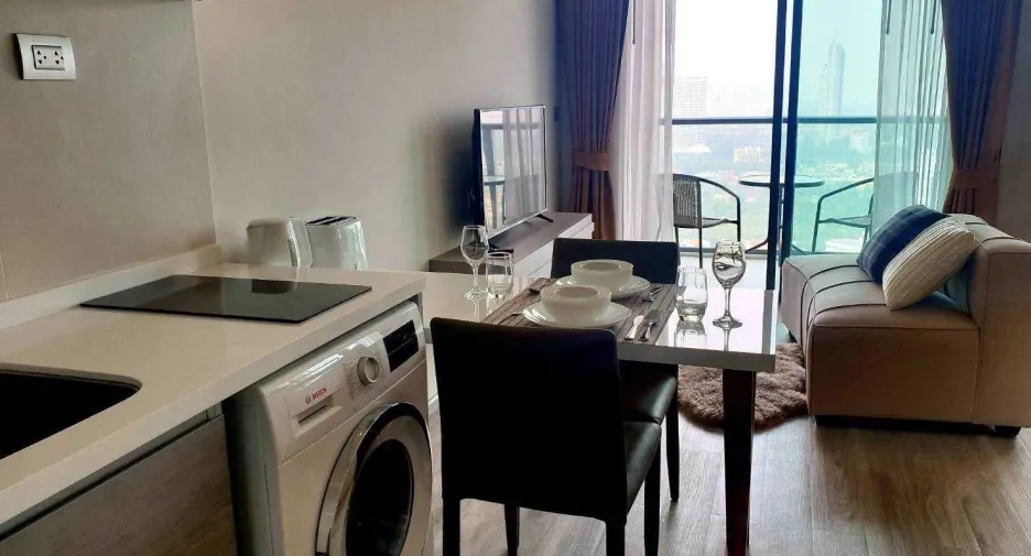 Condo en alquiler de 1 habitaciones en Jomtien, Pattaya