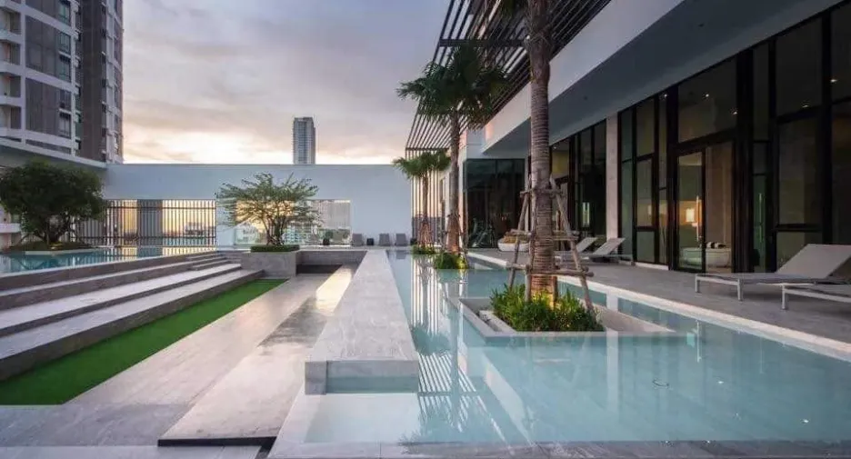 Condo en alquiler de 1 habitaciones en Jomtien, Pattaya