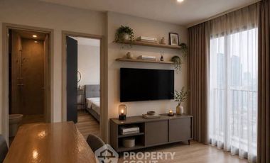 Condo en alquiler de 2 habitaciones en Huai Khwang, Bangkok