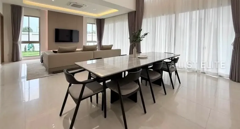 For rent 3 bedrooms house in Bang Lamung, Chonburi