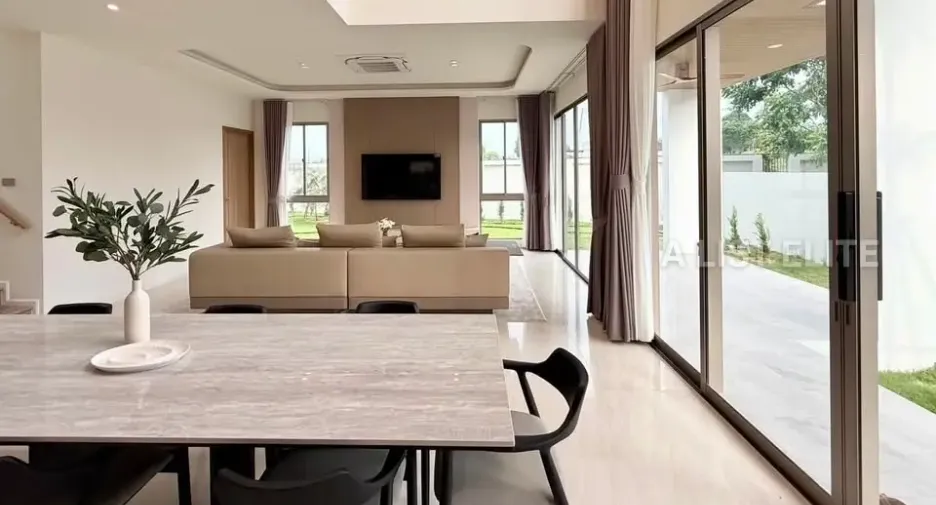For rent 3 bedrooms house in Bang Lamung, Chonburi