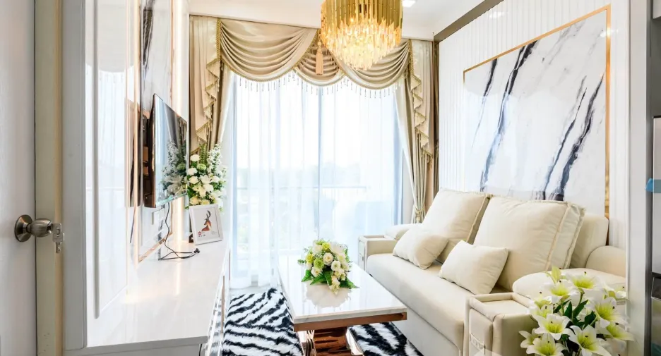 À vendre 1 chambre condo à Bang Lamung, Chonburi