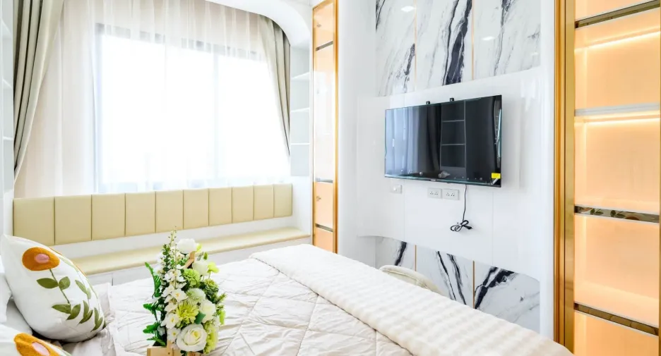 À vendre 1 chambre condo à Bang Lamung, Chonburi