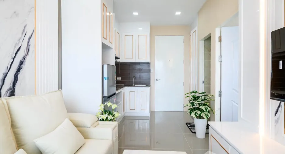À vendre 1 chambre condo à Bang Lamung, Chonburi
