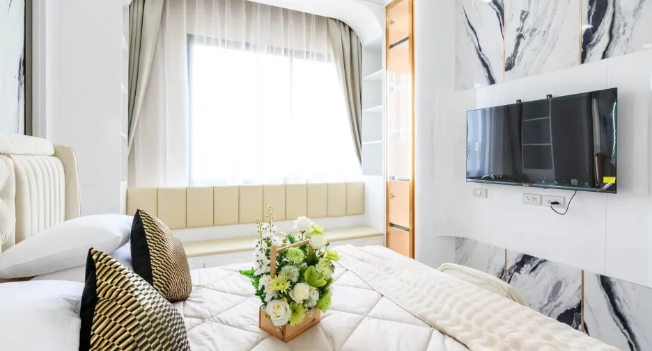 À vendre 1 chambre condo à Bang Lamung, Chonburi