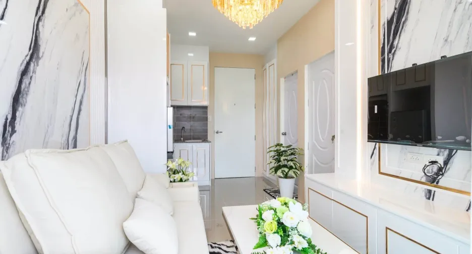 À vendre 1 chambre condo à Bang Lamung, Chonburi
