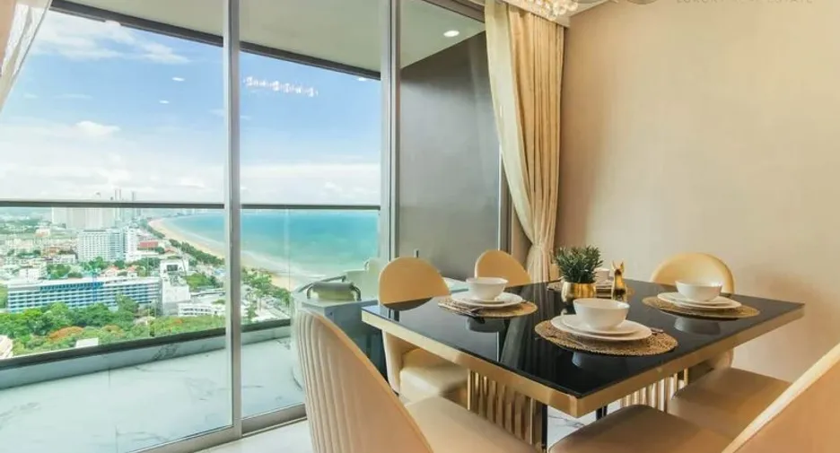 À louer 3 chambres condo à Jomtien, Pattaya