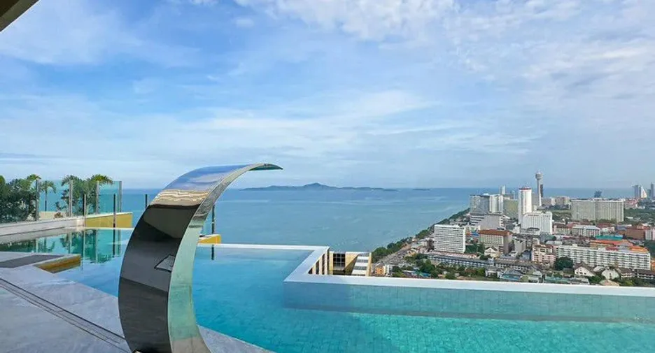 À louer 3 chambres condo à Jomtien, Pattaya