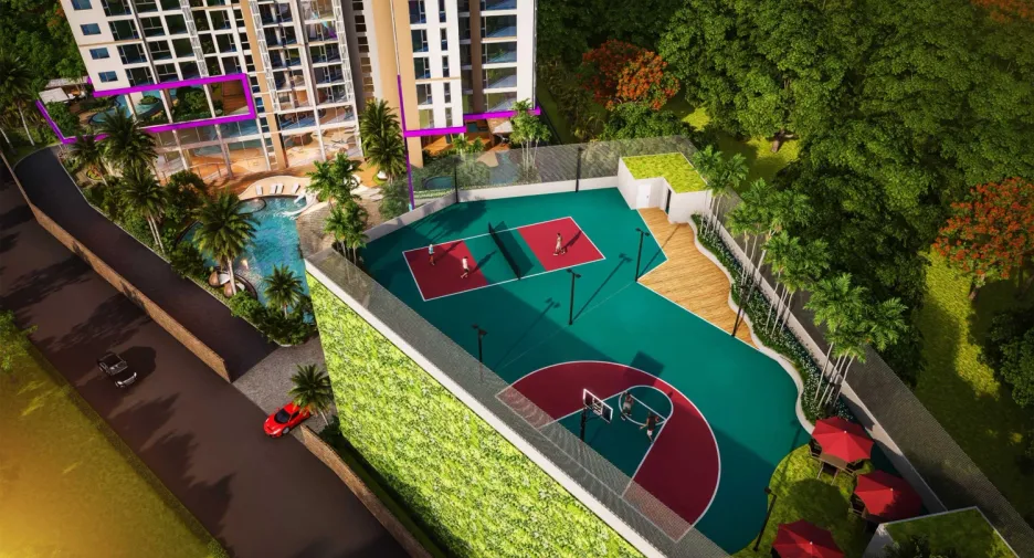 For sale 4 bedrooms condo in Jomtien, Pattaya