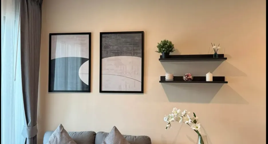 For rent 1 bed condo in Huai Khwang, Bangkok