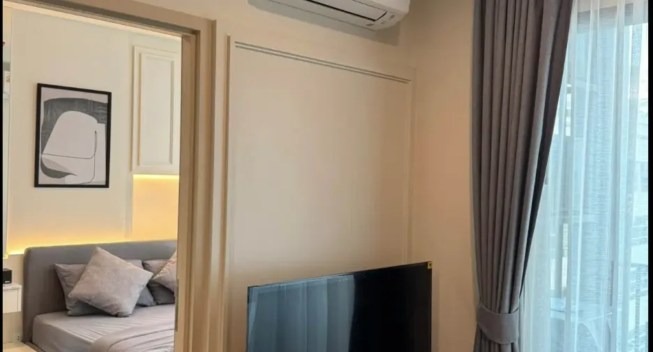 For rent 1 bed condo in Huai Khwang, Bangkok