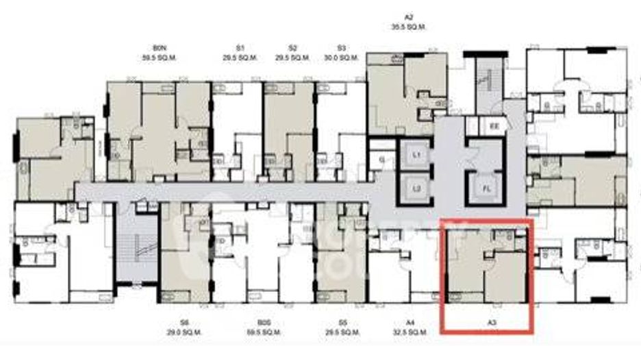 À louer et à vendre 1 chambre condo à Watthana, Bangkok
