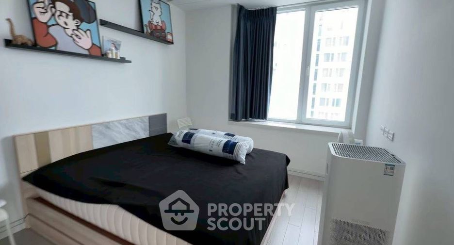 Condo en alquiler de 2 habitaciones en Huai Khwang, Bangkok