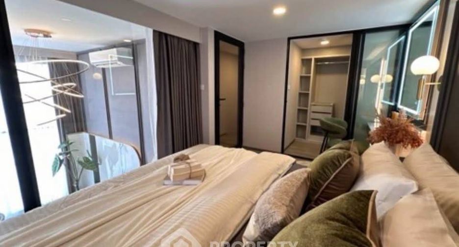 Condo en alquiler de 2 habitaciones en Huai Khwang, Bangkok