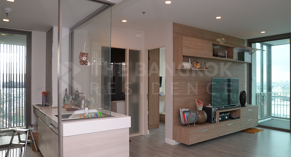 For sale 2 ベッドルーム condo in Khlong San, Bangkok