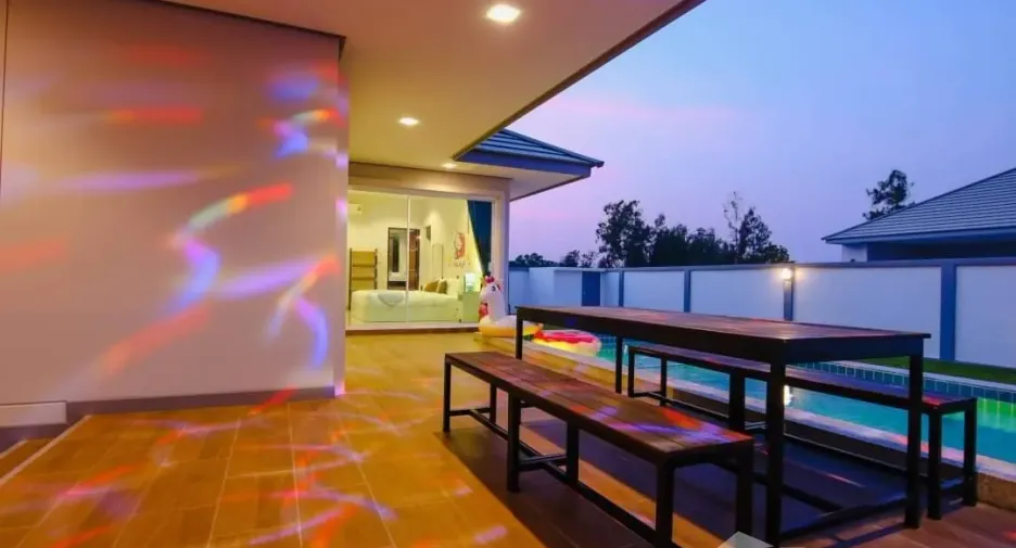 À louer 3 chambres villa à Cha Am, Phetchaburi