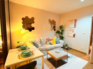 For rent 1 bed condo in Bang Phlat, Bangkok