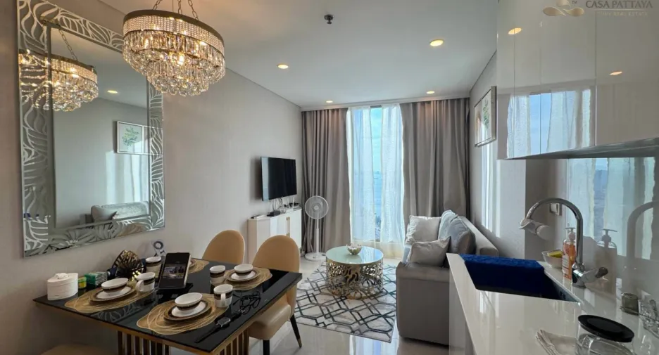 Wohnung zur Miete mit 1 Zimmer in Jomtien, Pattaya