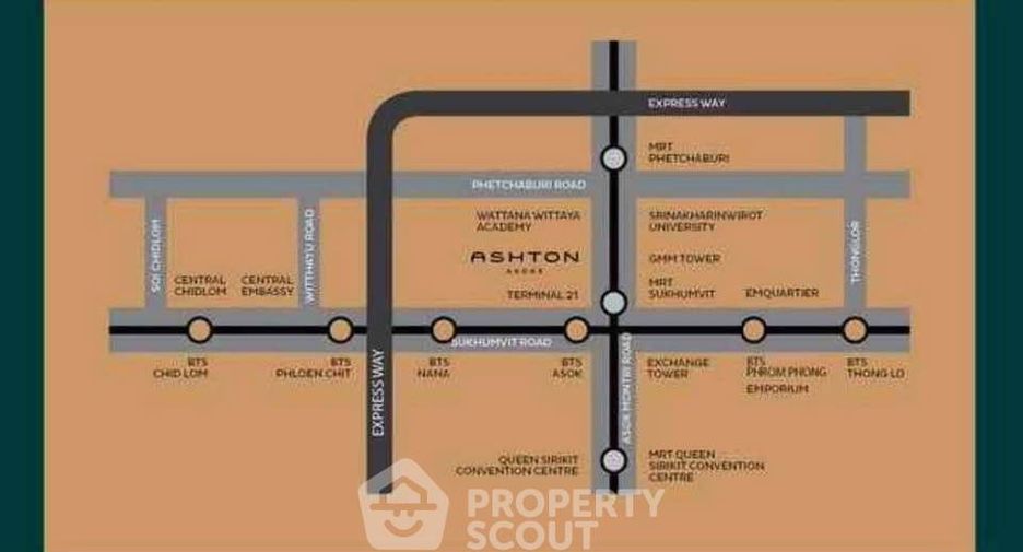 For rent 1 bed condo in Khlong Toei, Bangkok