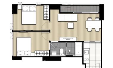 For sale 2 bedrooms condo in Khlong Toei, Bangkok