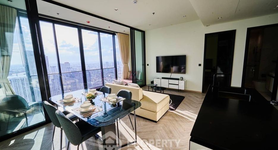 For rent そして for sale 2 ベッドルーム condo in Khlong San, Bangkok