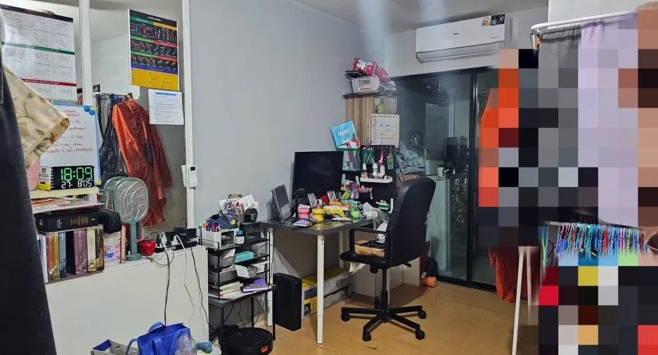 À vendre 1 chambre condo à Saphan Sung, Bangkok