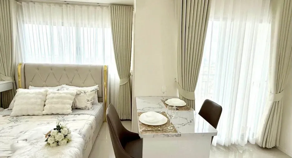 Wohnung zum Kauf mit Studio in Bang Lamung, Chonburi