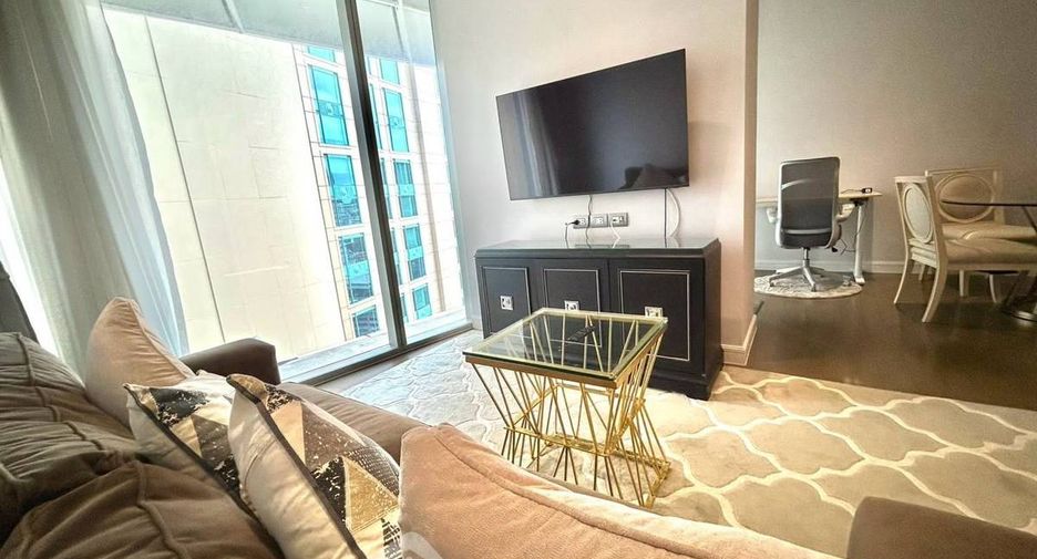 Wohnung zur Miete mit 1 Zimmer in Pathum Wan, Bangkok