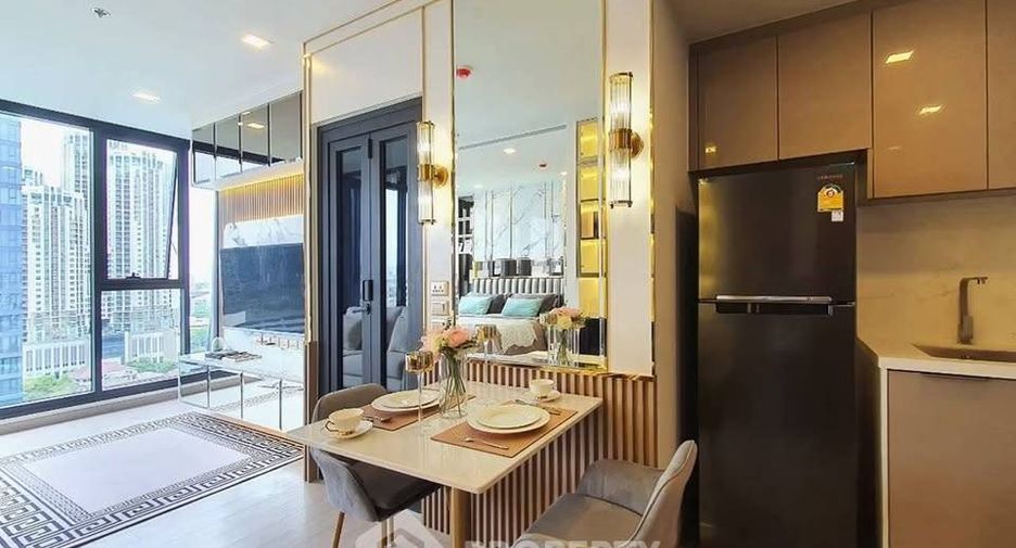 For rent 1 bed condo in Huai Khwang, Bangkok
