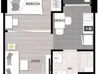 Wohnung zum Kauf mit Studio in Khlong Toei, Bangkok