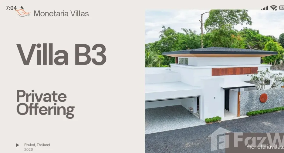 For sale 4 bedrooms villa in Mueang Phuket, Phuket