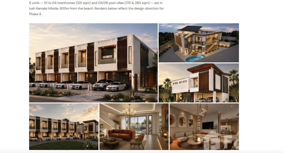 For sale 2 bedrooms villa in Kathu, Phuket