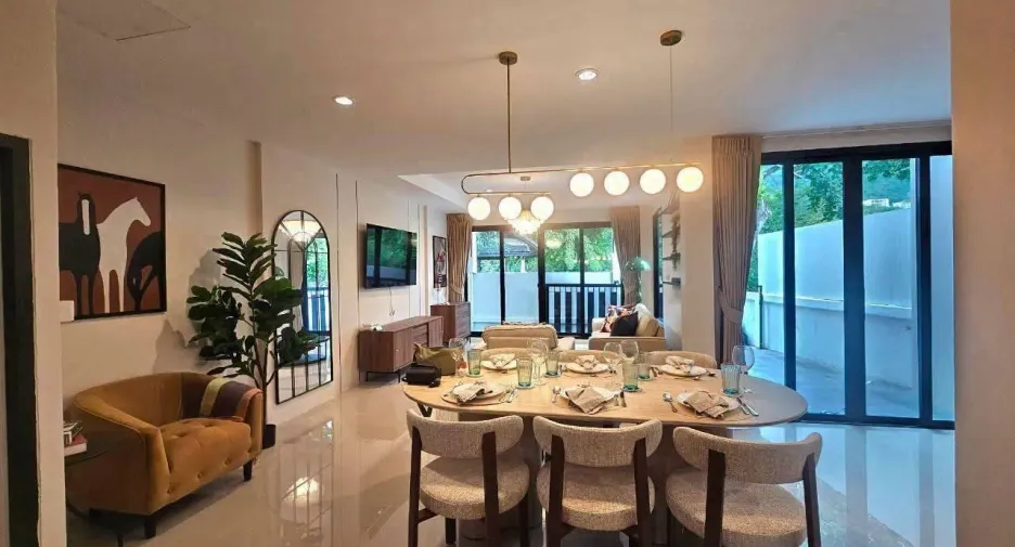 For rent 3 bedrooms townhouse in Ko Samui, Surat Thani