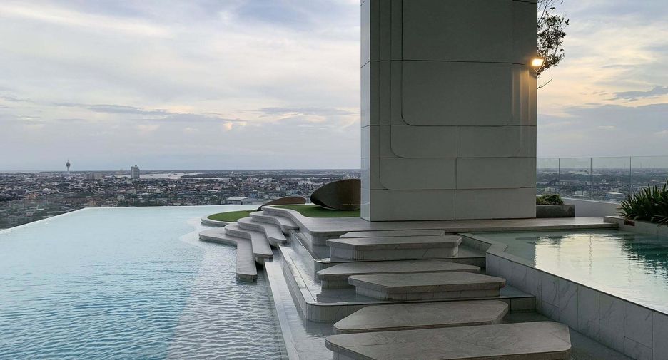 For rent 1 bed condo in Mueang Samut Prakan, Samut Prakan