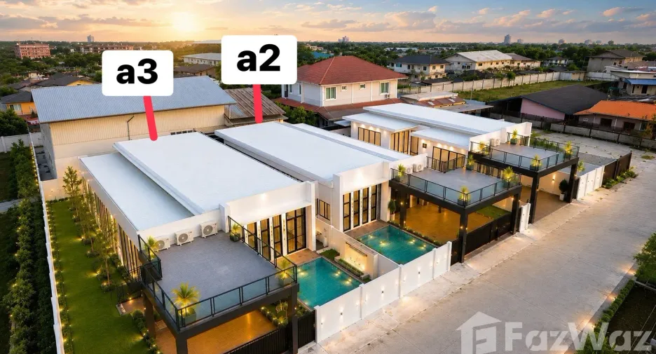 For sale and for rent 4 bedrooms villa in Bang Lamung, Chonburi