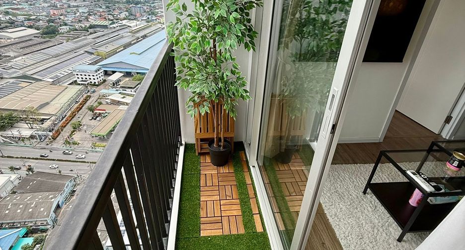 For rent 1 bed condo in Mueang Samut Prakan, Samut Prakan