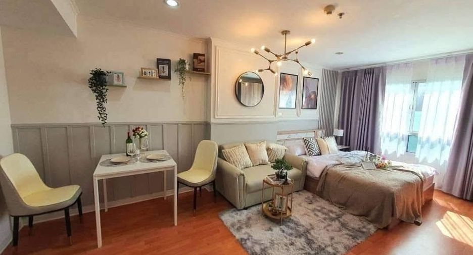 For rent studio condo in Bang Kapi, Bangkok
