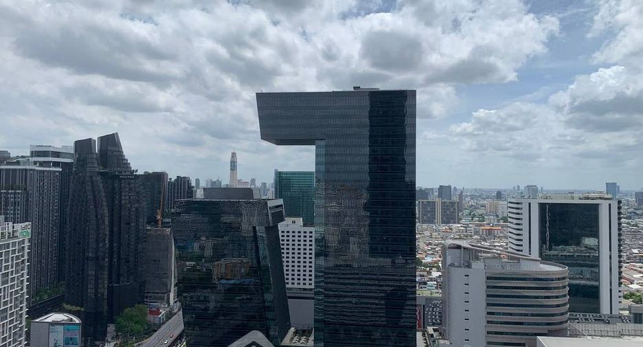 For rent 1 bed condo in Huai Khwang, Bangkok