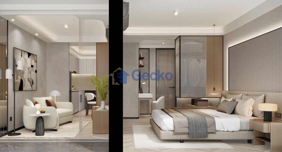 For sale 1 bed condo in Bang Lamung, Chonburi