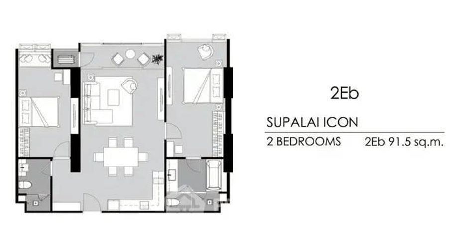 For rent 2 ベッドルーム condo in Sathon, Bangkok