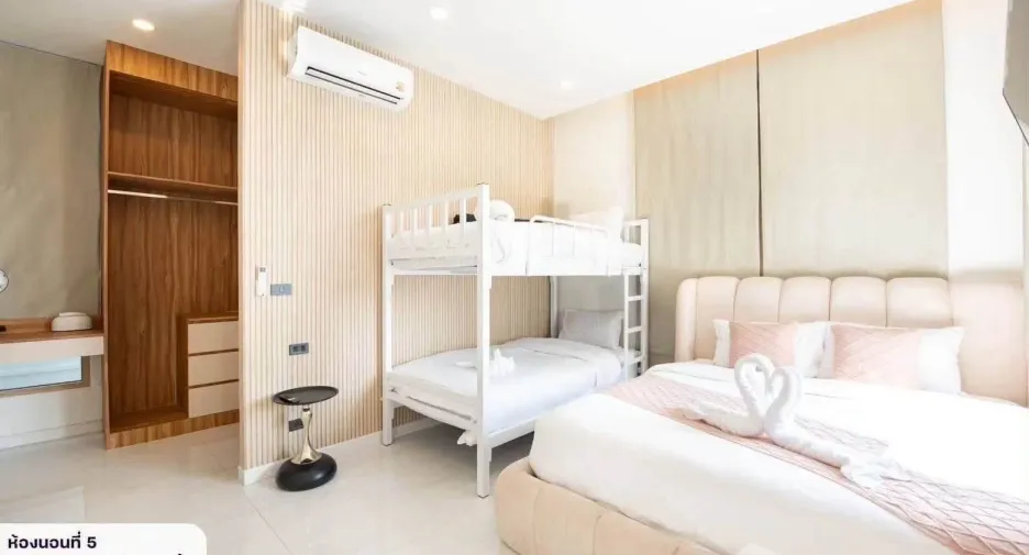 Villa en alquiler de 5 habitaciones en Jomtien, Pattaya