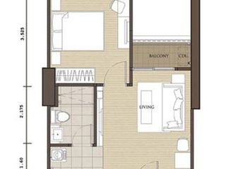 Condo en venta de 1 habitaciones en Bang Phlat, Bangkok