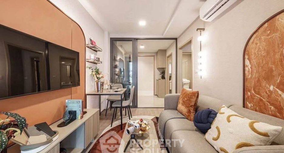 À vendre 1 chambre condo à Din Daeng, Bangkok